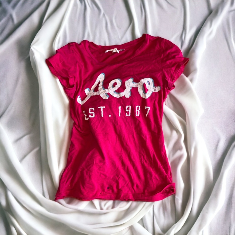 hot pink y2k aero top